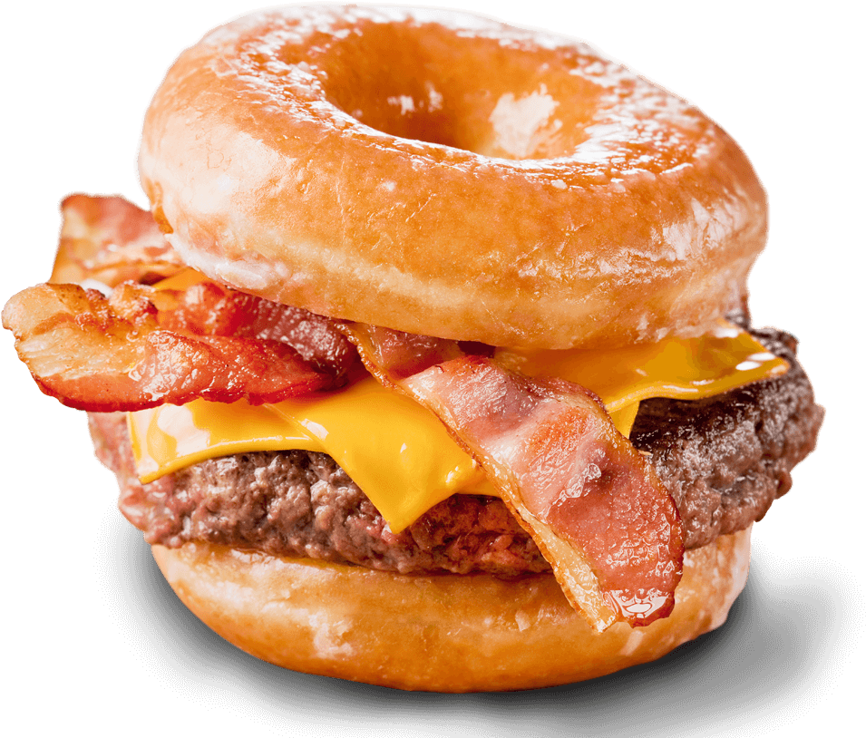 A Place Of - Burgers 2 Beer Luther Burger (1038x840), Png Download