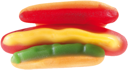Efrutti Gummi Hot Dog - Efrutti Hot Dog (500x500), Png Download