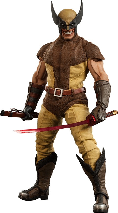 Marvel Wolverine Sixth Scale Silo - Sideshow Wolverine Sixth Scale (480x865), Png Download