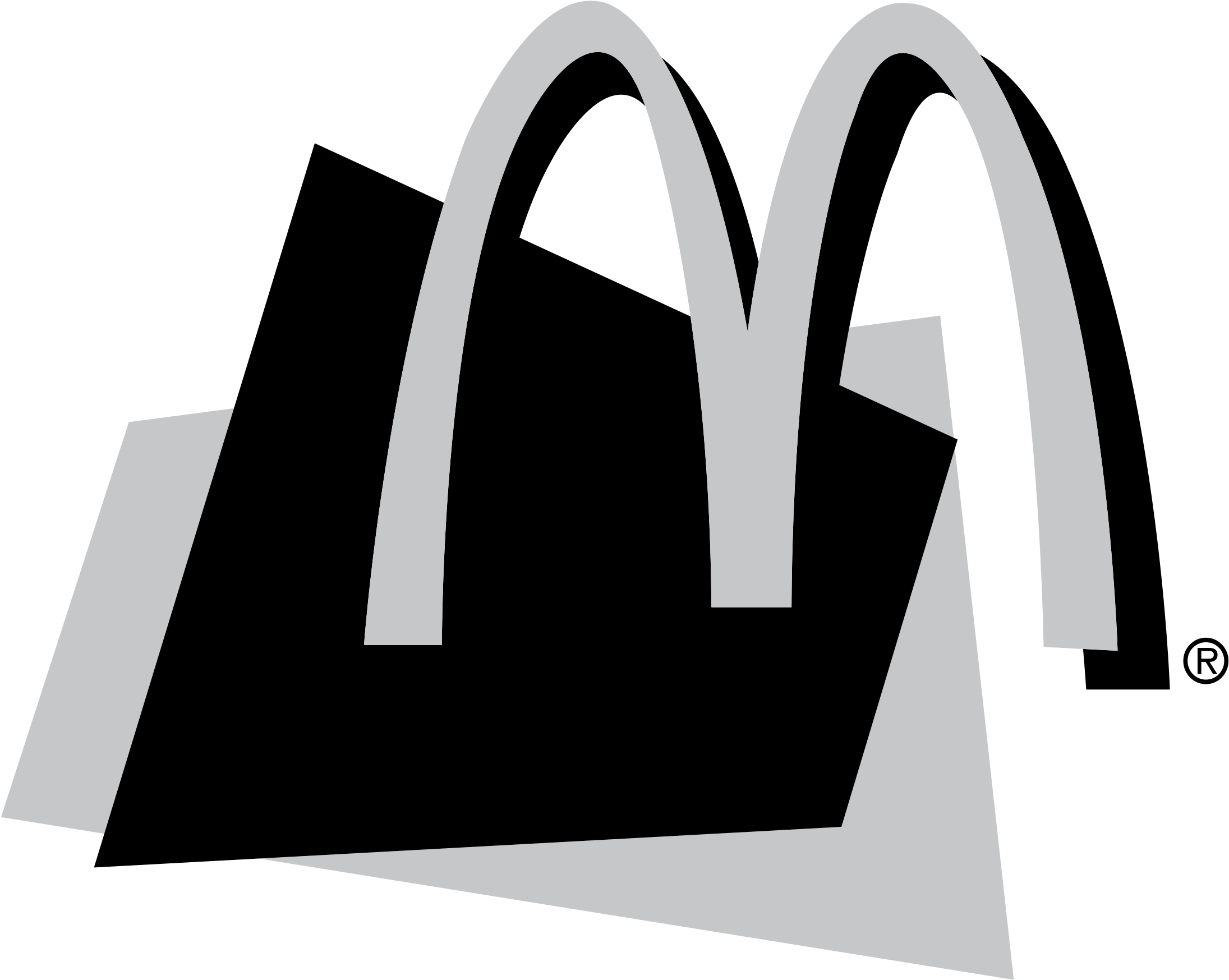 Download Mcdonald's Logo Png Transparent - Mcdonald Black Logo - Full ...