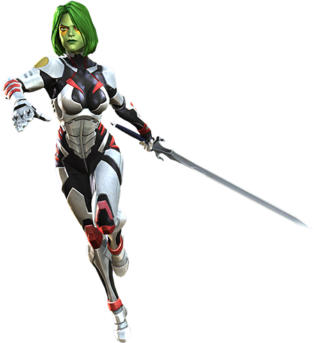 Gamora - Marvel Contest Of Champions Gamora (456x499), Png Download