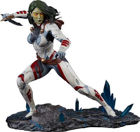 Gamora Premium Format™ Figure - Sideshow Gamora Premium Format Figure (in Stock) (480x455), Png Download