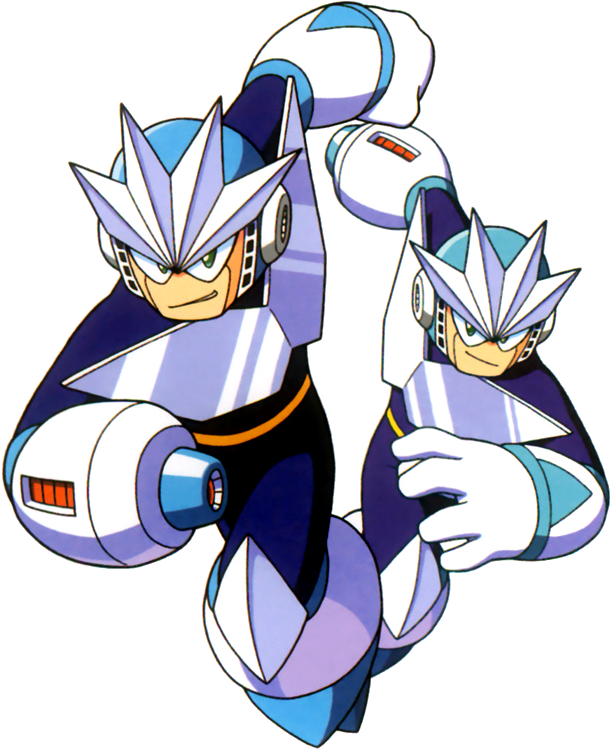 Gemini Man - Gemini Man Mega Man (621x759), Png Download