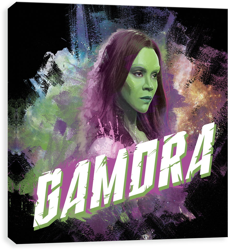 Galaxy Paint - Gamora - Guardians Of The Galaxy Vol. 2 Gamora Ceramic Mug, (1000x1000), Png Download