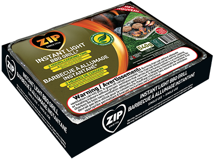 Zip Instant Light Bbq Grill - Disposable Bbq Png (420x314), Png Download