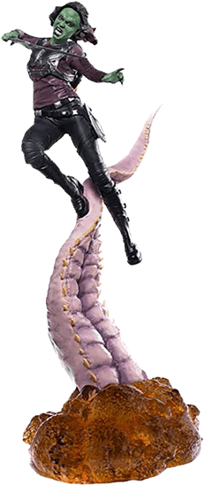 Guardians Of The Galaxy - Guardians Of The Galaxy 2: Gamora Battle Diorama Series (600x600), Png Download