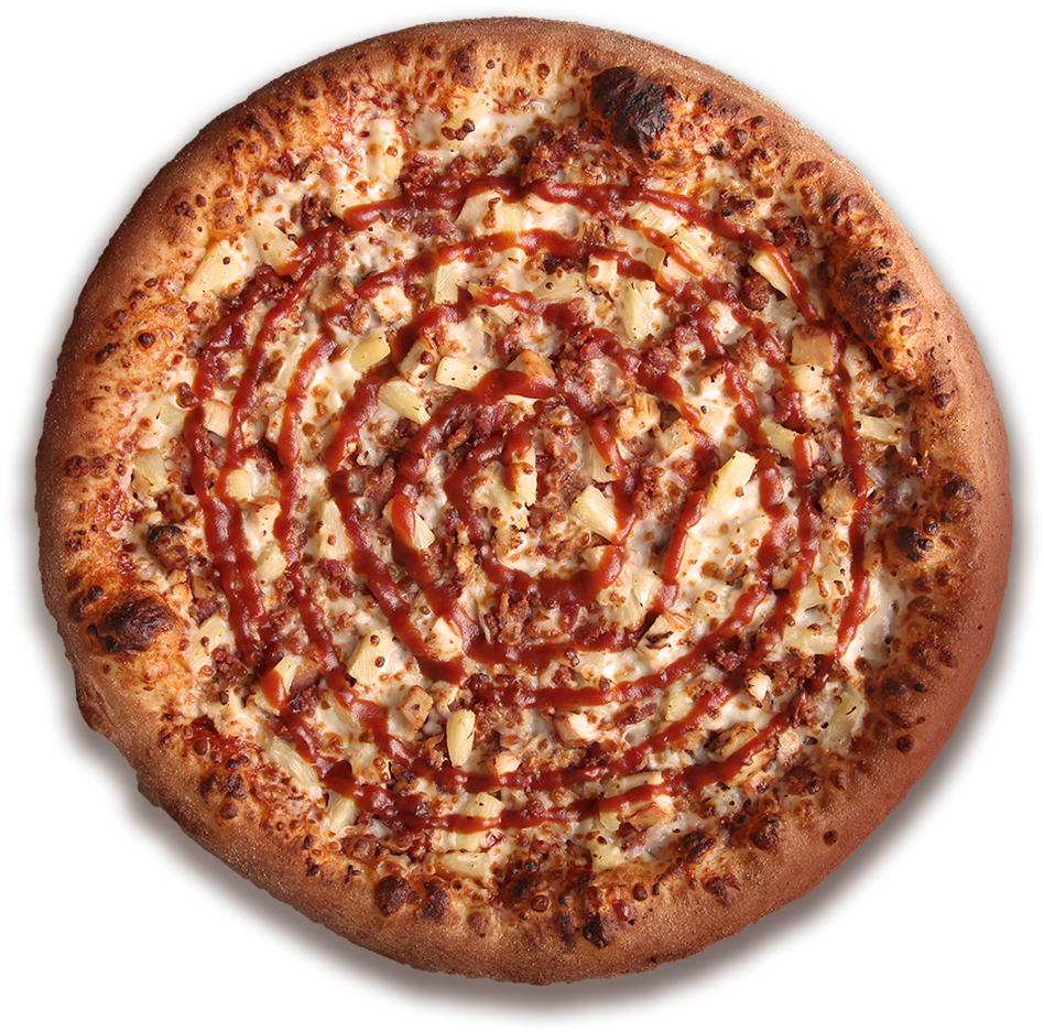 Loaded Barbecue Pizza - Speedy's Pizza (1000x1000), Png Download
