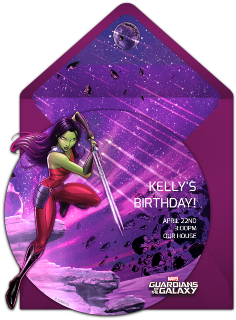 Gotg Gamora Online Invitation - Fairy (650x650), Png Download