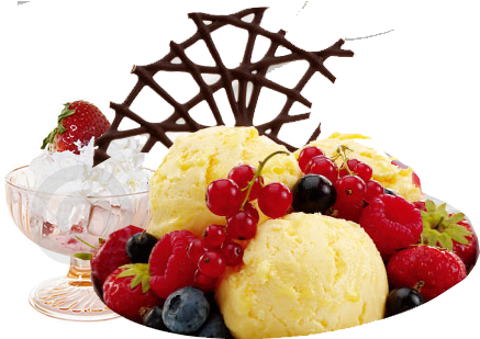 Sundae - Ice Cream (600x346), Png Download