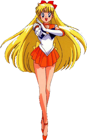 Sailor Venus Png - Sailor Venus (300x468), Png Download