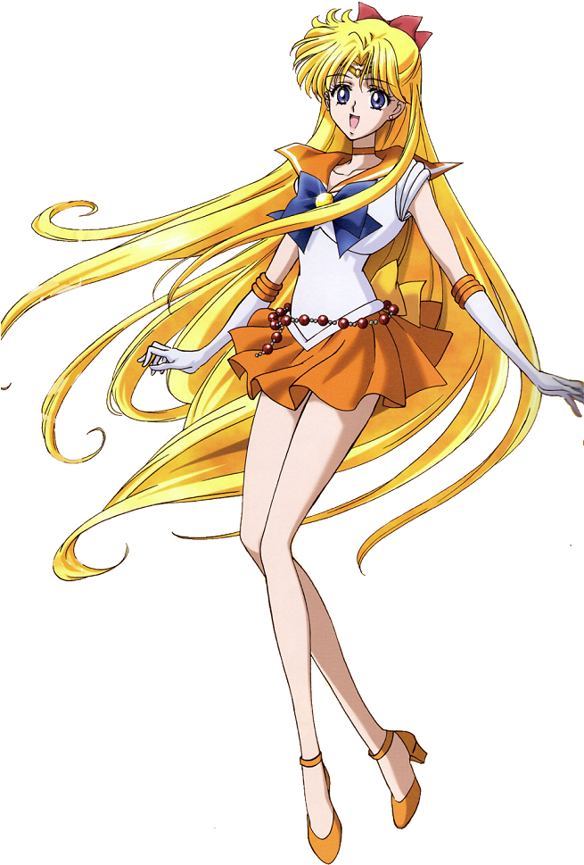Minako Aino "sailor Venus " - Sailor Venus Crystal Png (654x980), Png Download