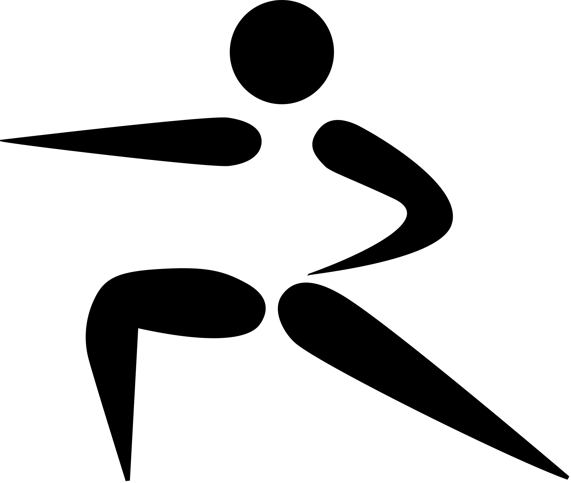 Open - Karate Icon (2000x1691), Png Download