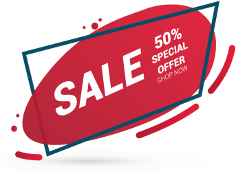 Red Geometric Sale Banner, Banner, Sale, Shopping Png - Señales De Seguridad Defensa Civil (360x360), Png Download