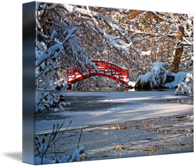 Snow Bridge Png Clip Freeuse - Snow Bridge (650x554), Png Download