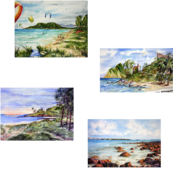 Included Are High-quality Printed Cards Of Original - Painting (435x400), Png Download