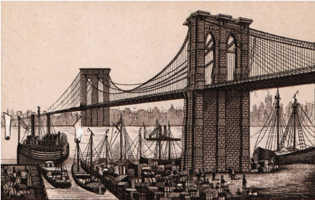 Brooklyn Bridge - Brooklyn (480x480), Png Download