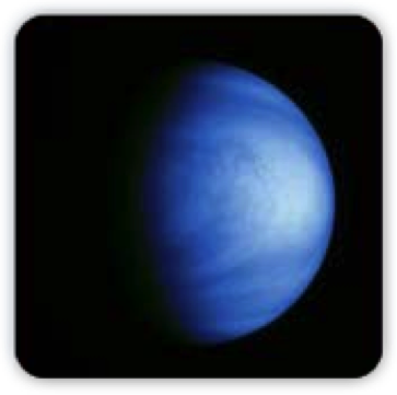 Venus In Astrology - Earth (363x361), Png Download