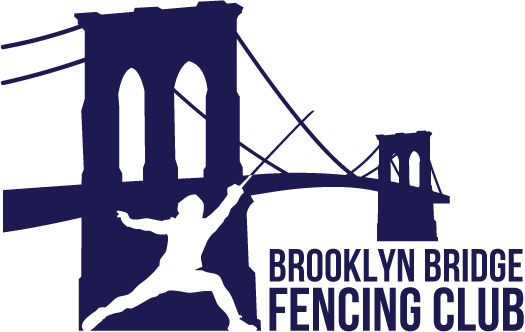 Logo Brooklyn Bridge Fencing Club - Brooklyn Bridge Fencing Logo (525x332), Png Download
