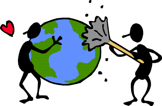 On April 22nd, People All Over The World Will Celebrate - Litter Clean Up Clipart (520x340), Png Download