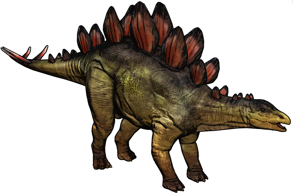 Steggo - Stegosaurus Transparent (1232x812), Png Download