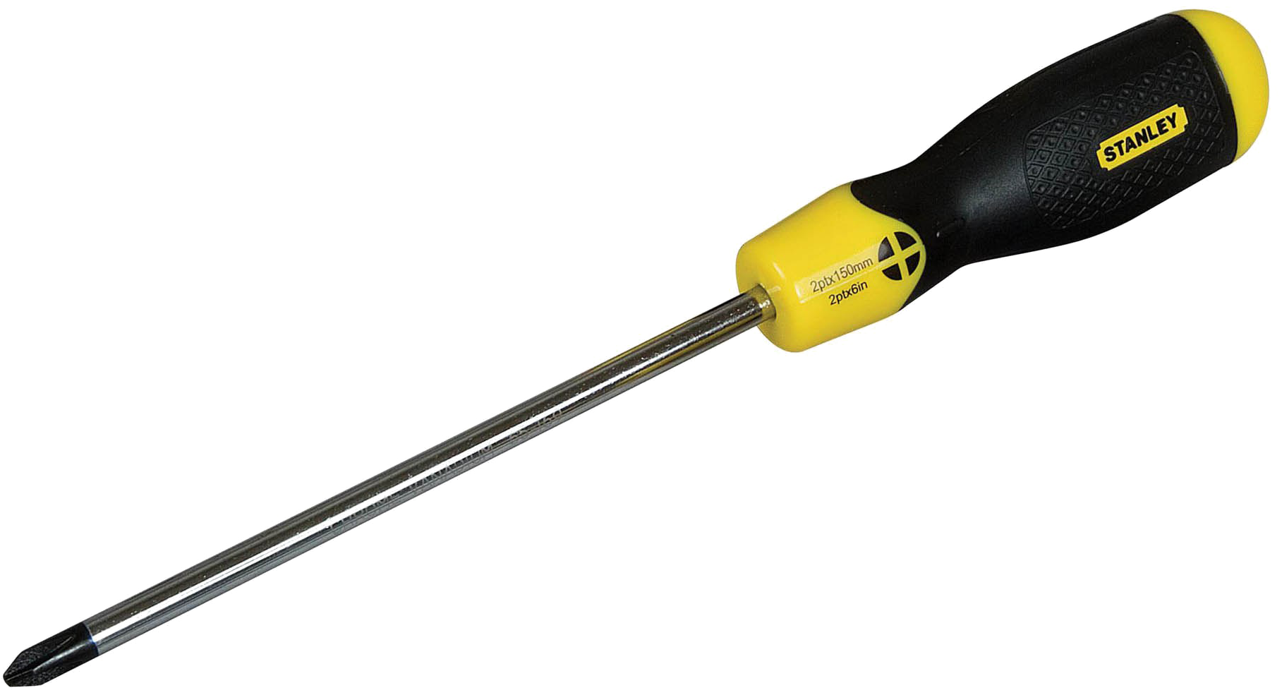 Screwdriver Png Transparent Image - Stanley Cushion Grip Screwdriver 0pt (2000x1091), Png Download