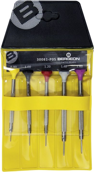 30081-p05 Screwdriver Set Of 5pcs In Pouch - Screwdriver (700x850), Png Download