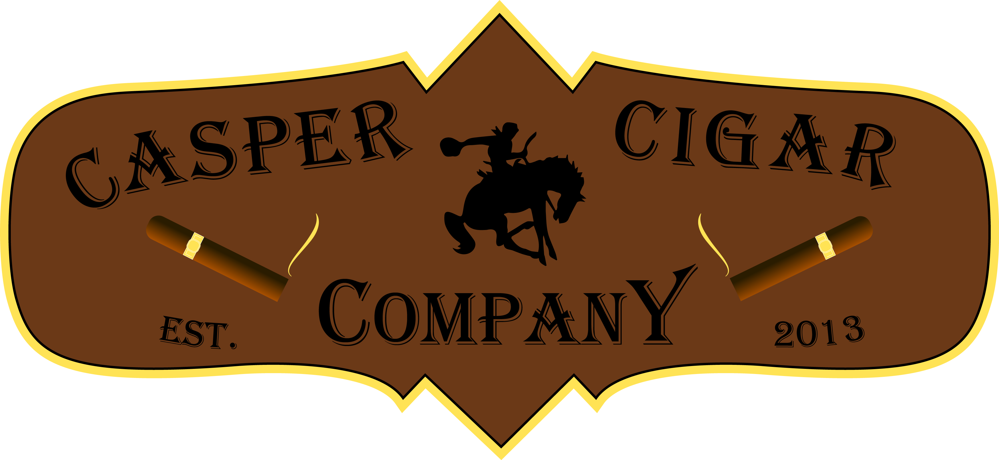 Casper Cigar - Pink Bronc Cowboy Throw Blanket (3490x1610), Png Download