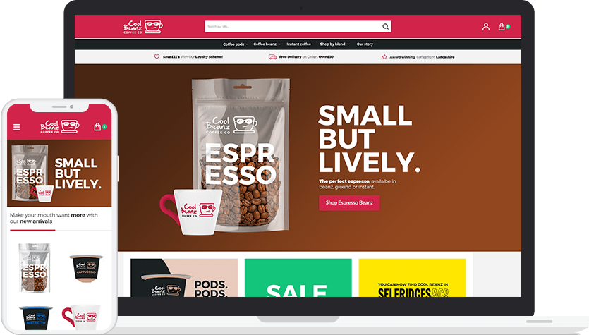 Responsive Ecommerce Websites - E-commerce (835x475), Png Download