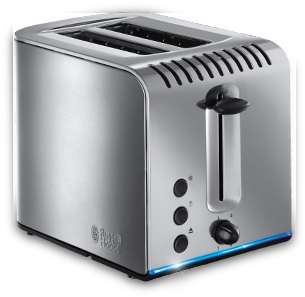 Toaster Buckingham - Russell Hobbs 20740-56 Buckingham 2-slicetoaster (348x410), Png Download