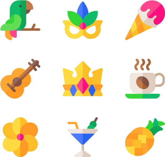 Brazilian Carnival (600x564), Png Download