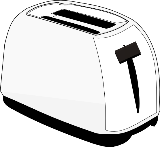 Toaster - Toaster Clip Art (555x510), Png Download