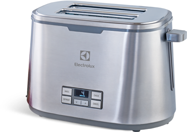 Electrolux Expressionist Toaster - Electrolux Eltt02d8ps Expressionist Toaster, Stainless (391x399), Png Download