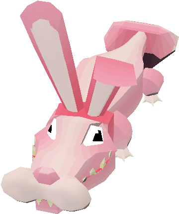 Baby Bunny Gator - Portable Network Graphics (406x473), Png Download