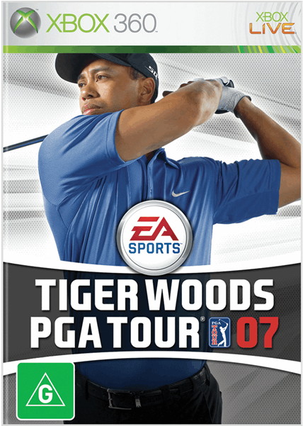 Tiger Woods Pga Tour 07 [xbox Game] (600x600), Png Download