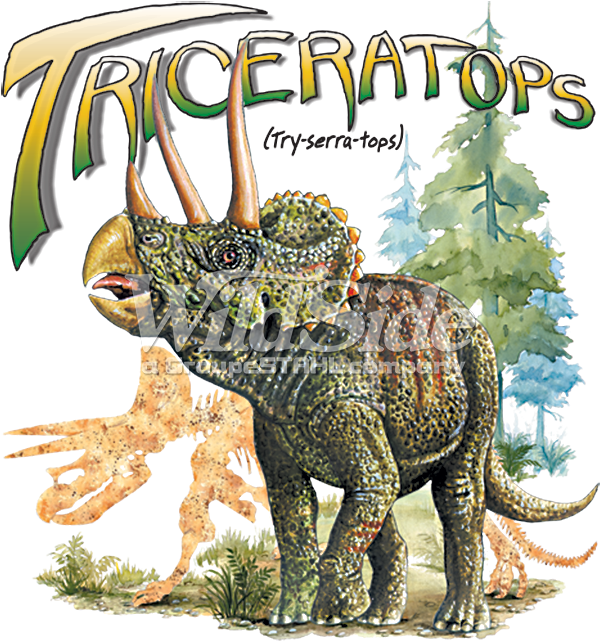 Triceratops - Dinosaur (675x675), Png Download