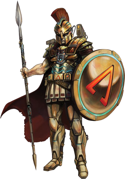 Sci Fi Warrior Transparent Png - Warrior Png (564x775), Png Download