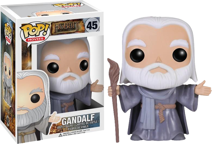 Gandalf Pop Vinyl Figure - Hobbit Funko Pop (700x478), Png Download