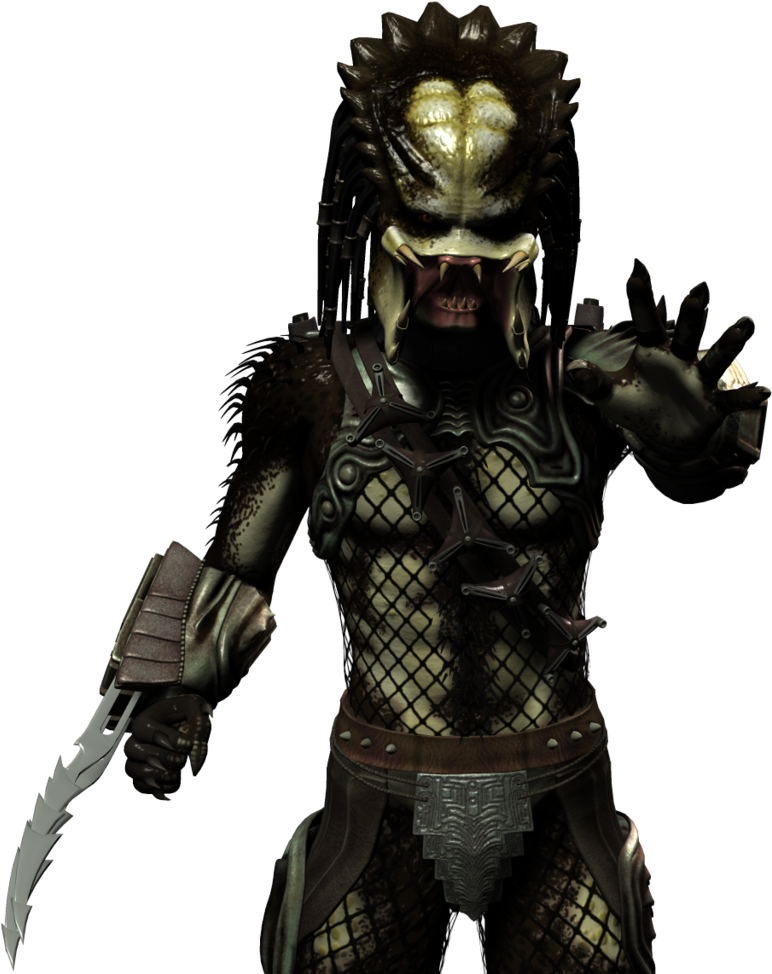Warrior Predator Png Image With Transparent Background - Wolf Predator Png (1024x981), Png Download