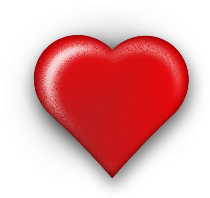 3d Heart Png (715x667), Png Download
