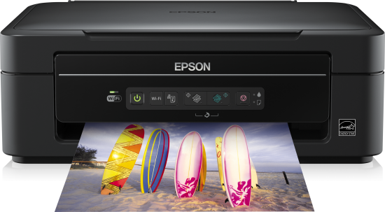 Printer Png Image - Epson Stylus Sx235w Driver (550x303), Png Download