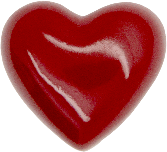 3d Heart Pin, Red - Icon (600x600), Png Download