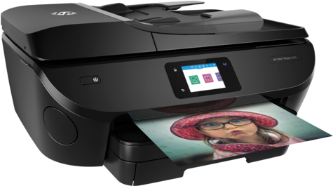 Hp Envy Photo 7830 All In One Printer - Hp Envy Photo 7855 All In One Printer (474x356), Png Download