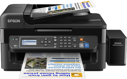 L565 - L565 Epson Printer (494x310), Png Download