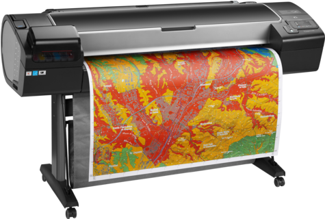 Hp Designjet Z5600 44-in Postscript - Hp Designjet Z5600 Postscript Printer (474x356), Png Download