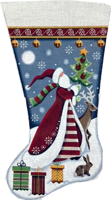 Christmas Stocking (360x646), Png Download