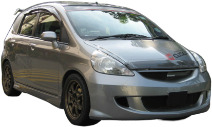 Mg Pro F - Honda Jazz 2003 Bumper (470x356), Png Download