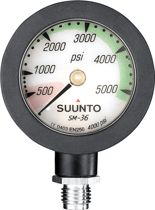 Suunto Sm-36/4000 Pressure Gauge W/hose (800x800), Png Download