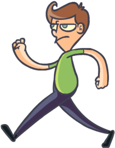 Walk Png Clipart - Walk Animation Gif Png (590x331), Png Download