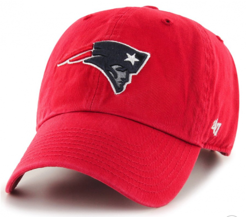 '47 Brand New England Patriots Nfl Clean Up Soft Top - 47 Brand Washington Nationals Clean Up Adjustable Mlb (500x600), Png Download