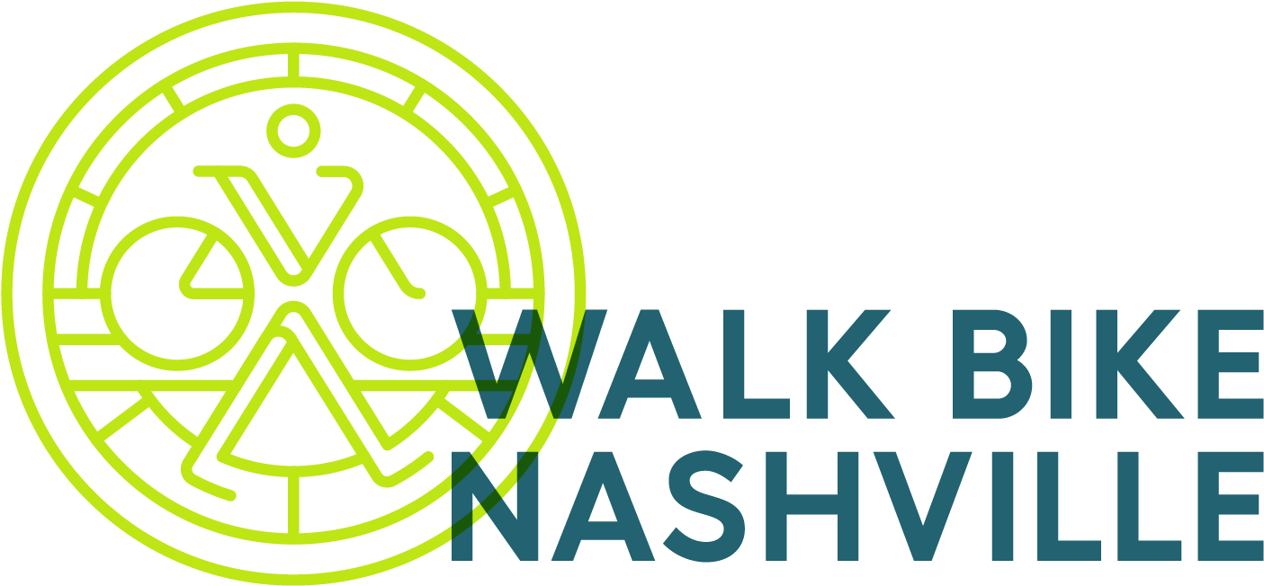 Wbn Id Horiz-stack - Walk Bike Nashville (1495x747), Png Download